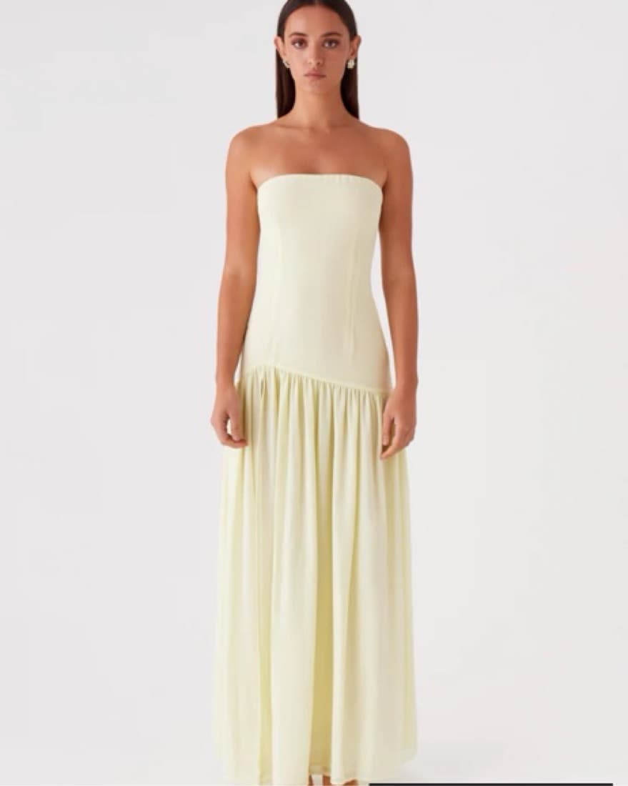 Peppermayo Eden Dress Yellow - Image 1
