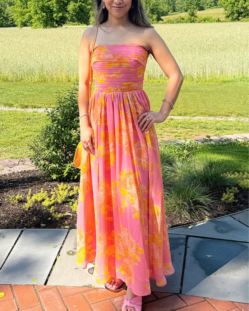 Sau Lee Camille Floral Dress - Image 5