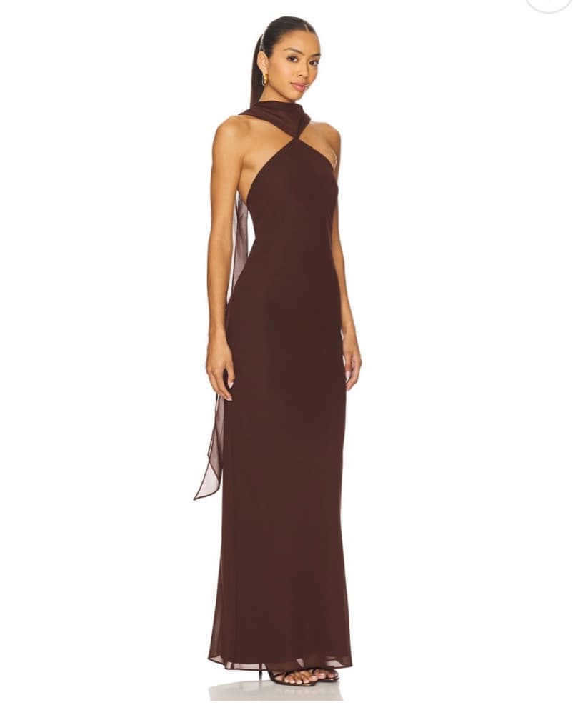  Amanda Uprichad Ashton Maxi Dress in Co - Image 2