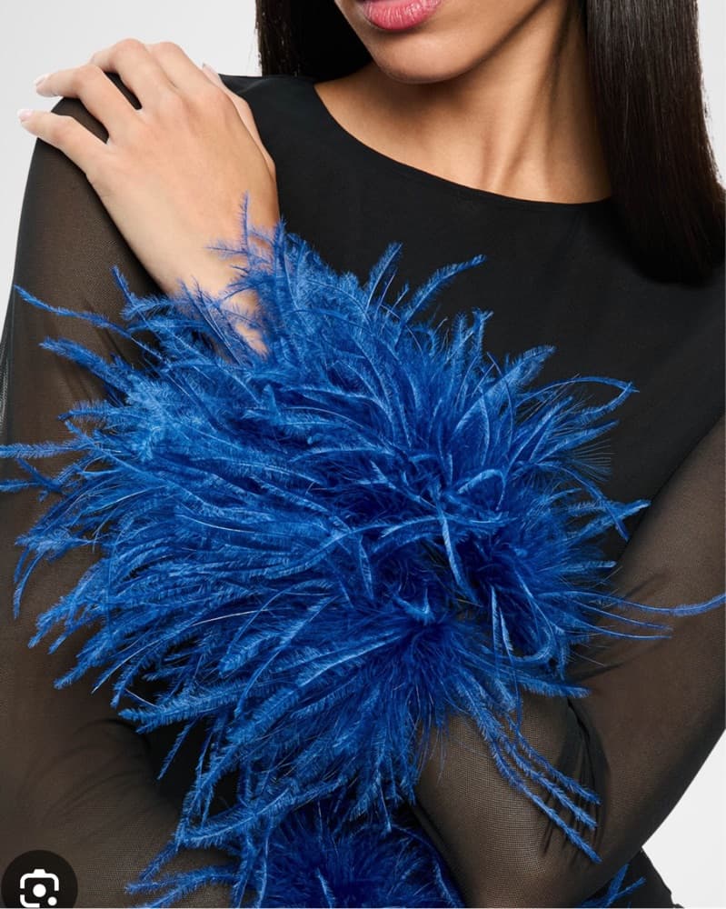 Alice + Olivia Feather Top - Image 4