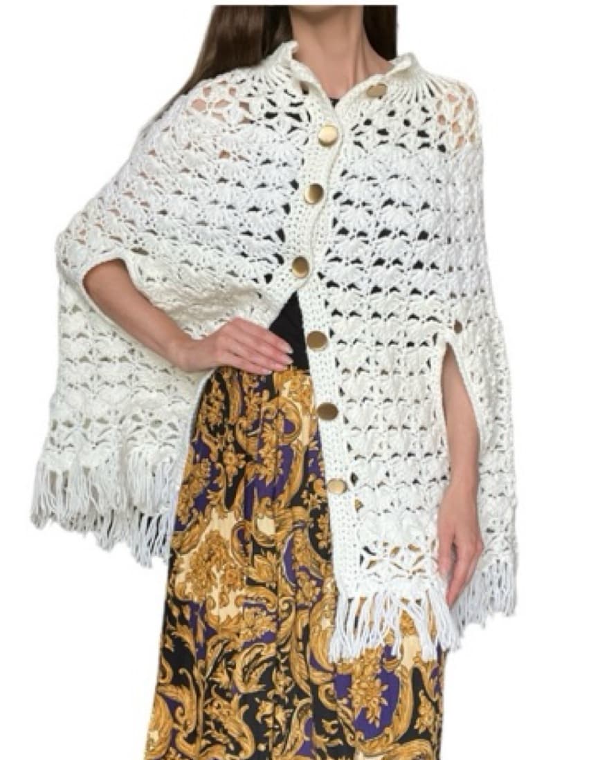 Vintage Crochet Shawl - Image 2