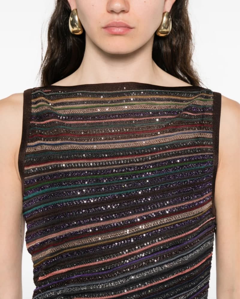 Missoni Striped Mini Dress  - Image 3