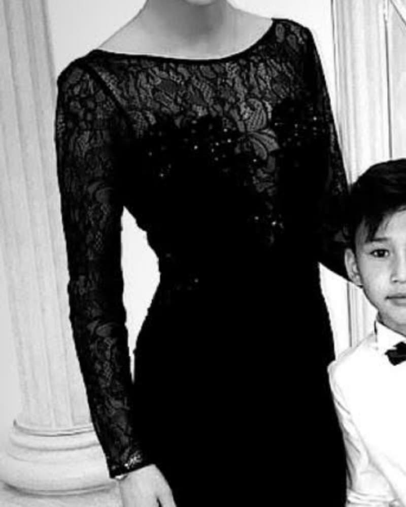 Black Evening Gala Dress  - Image 4
