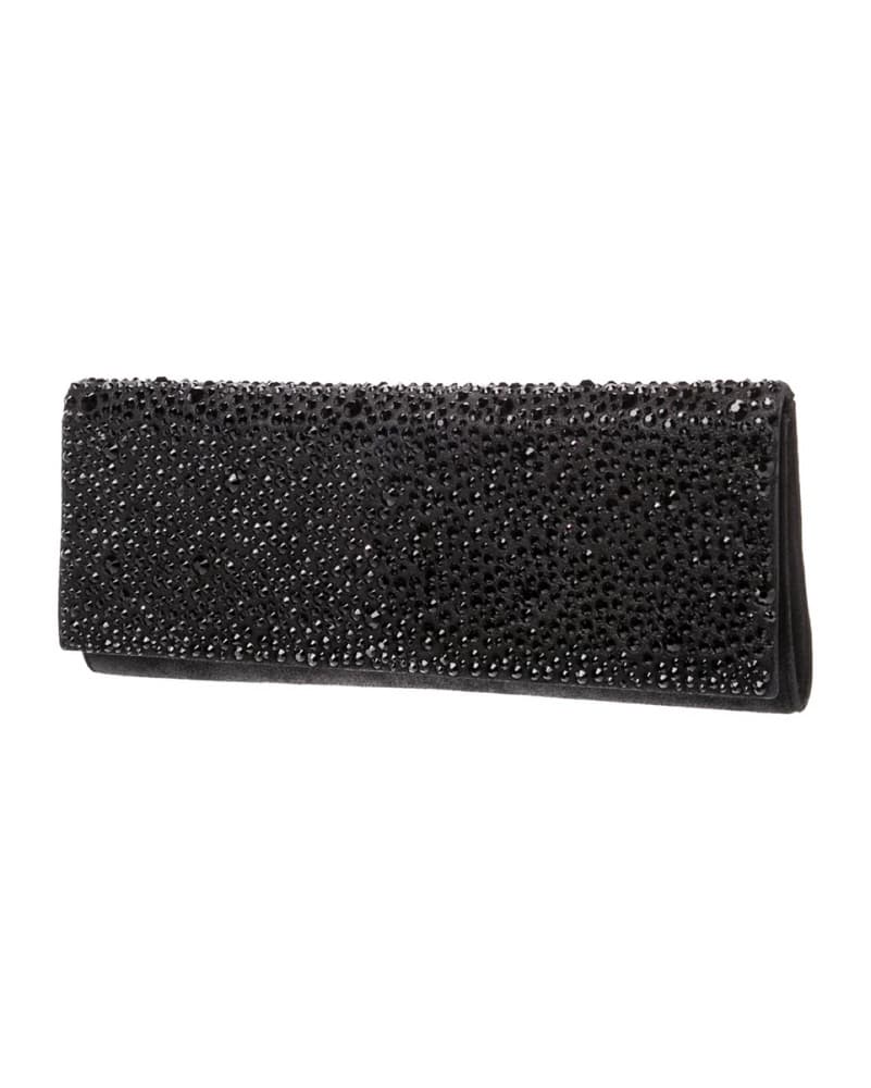 Rodo Black Sequin Clutch - Image 3