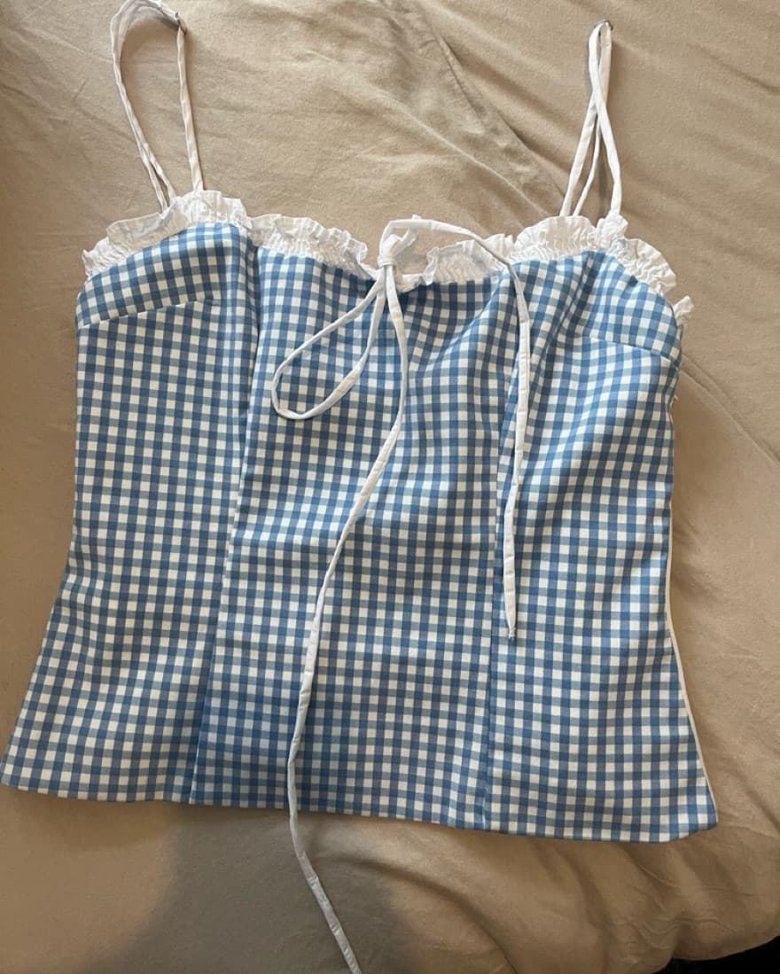 Cute Blue Top Perfect For Europe/Greece - Image 3
