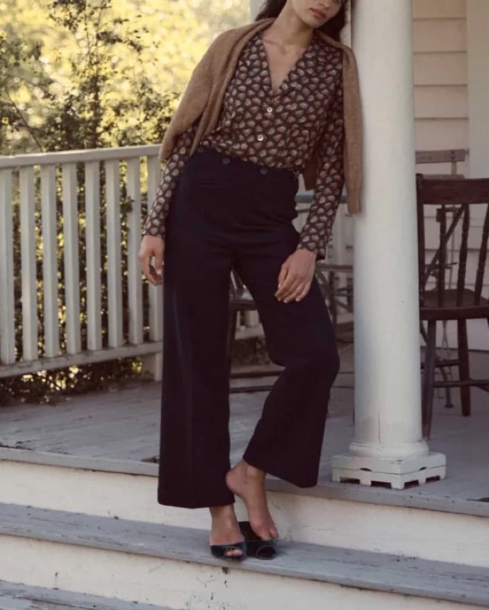 Doen Floral Print Blouse - Image 4