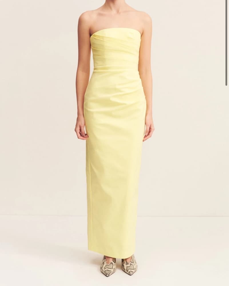 Yellow Shona joy Maxi Dress - Image 1