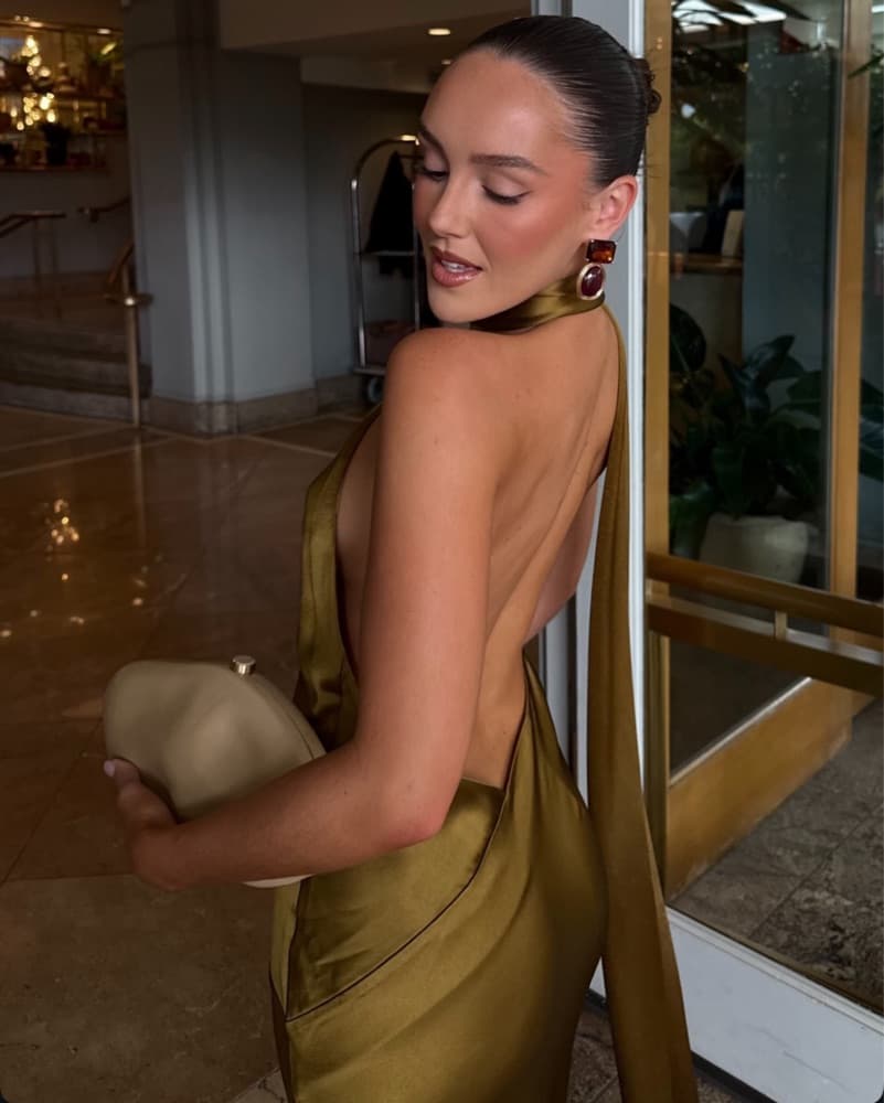 Retrofete Backless Dress - Image 1