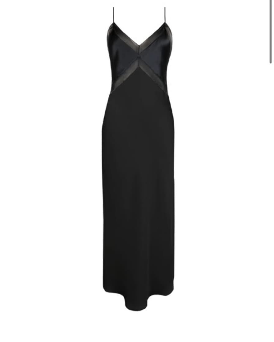 KES NYC Black Slip Dress - Image 2