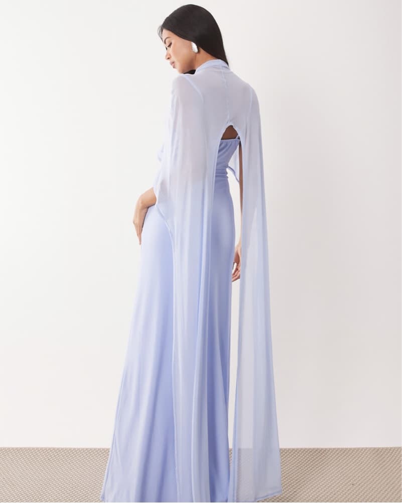 ASOS Cape Maxi Dress - Image 3