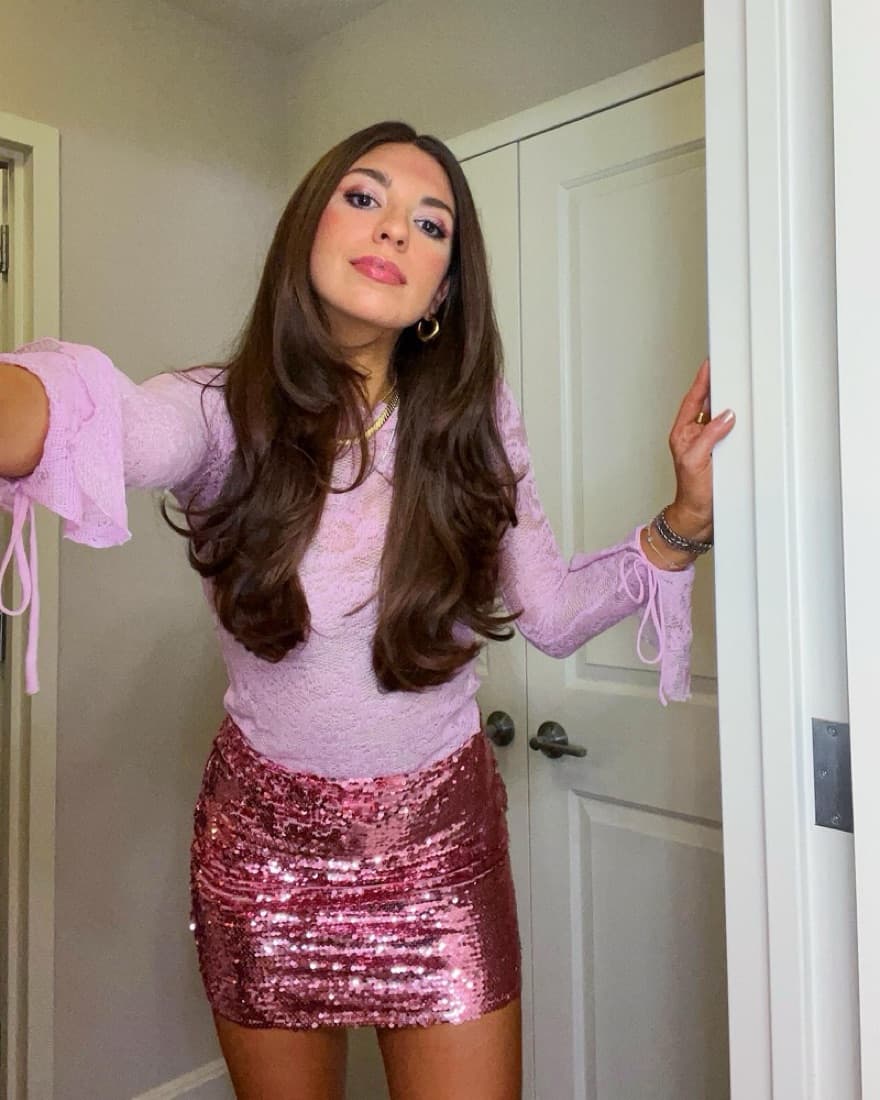 Pink Lace Top  - Image 2