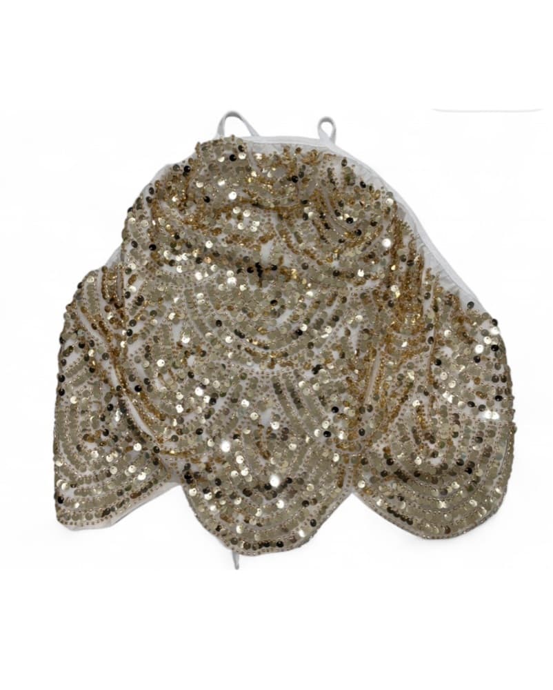Glamorous Gold Sequin top - Image 2