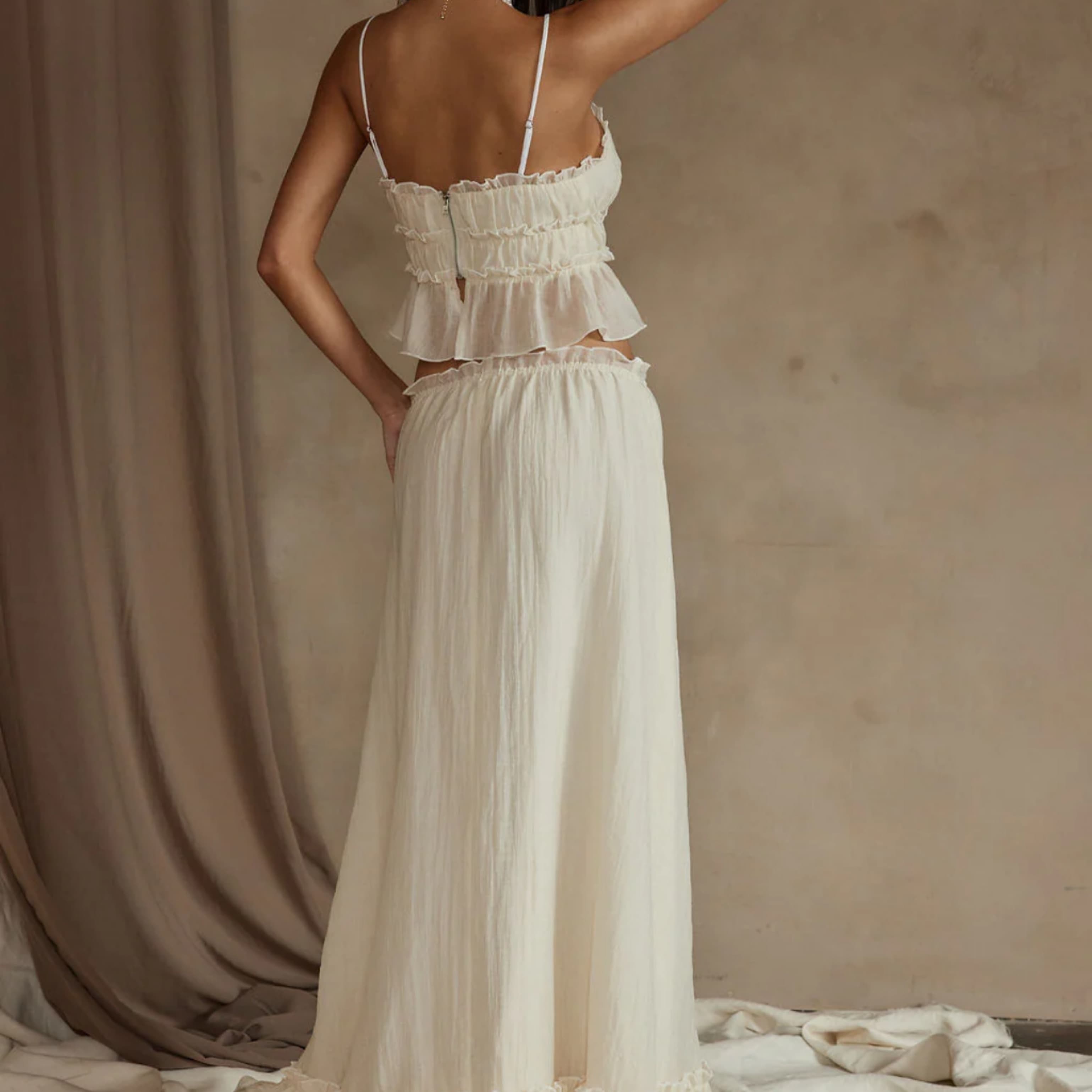 Dahlia Baby Yellow Maxi Set - Image 3