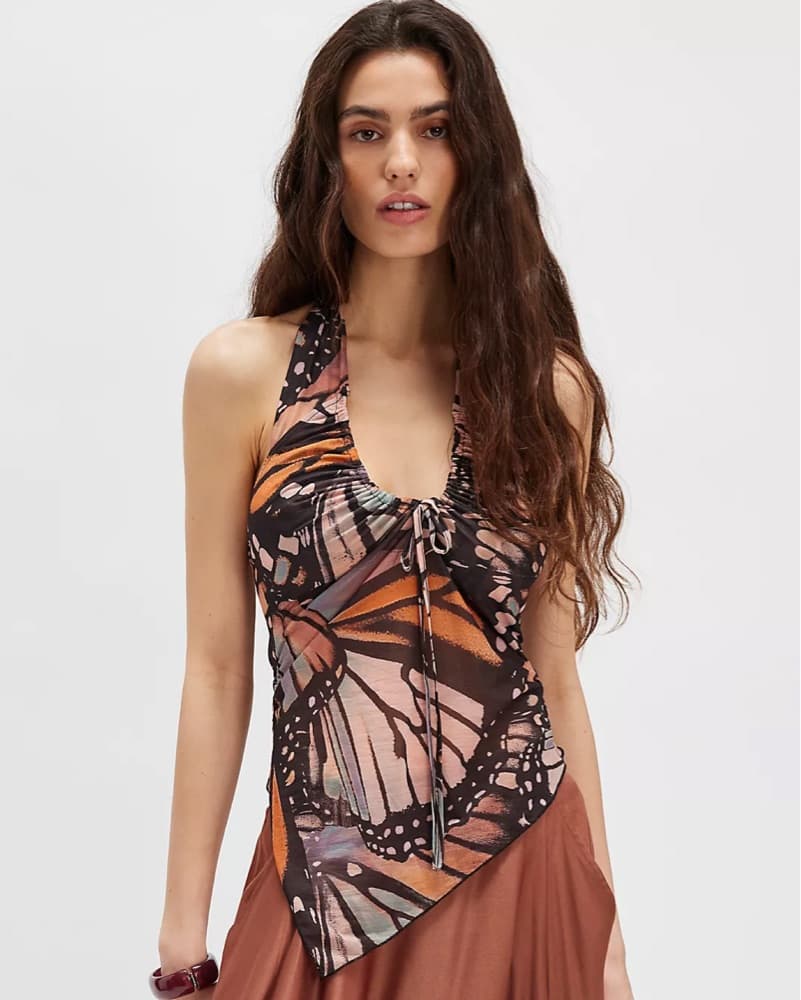 Free People Butterfly Halter Top - Image 1