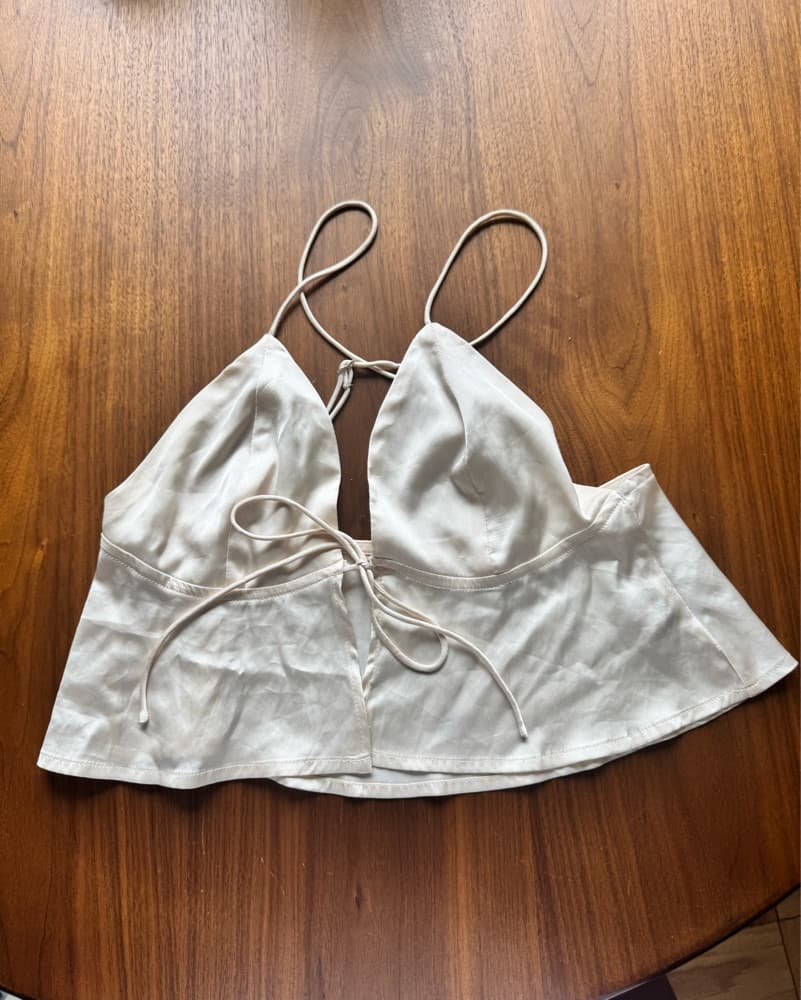 Chic Satin Camisole - Image 1