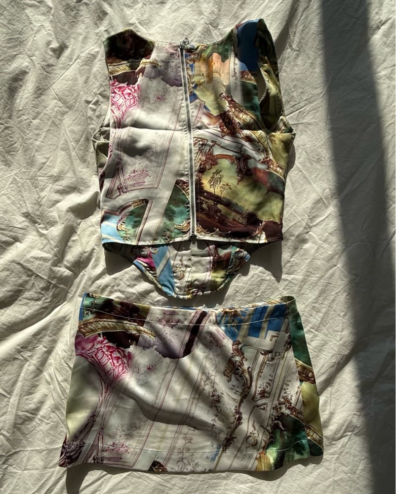 Miaou Mini Skirt And Corset Set  - Image 5