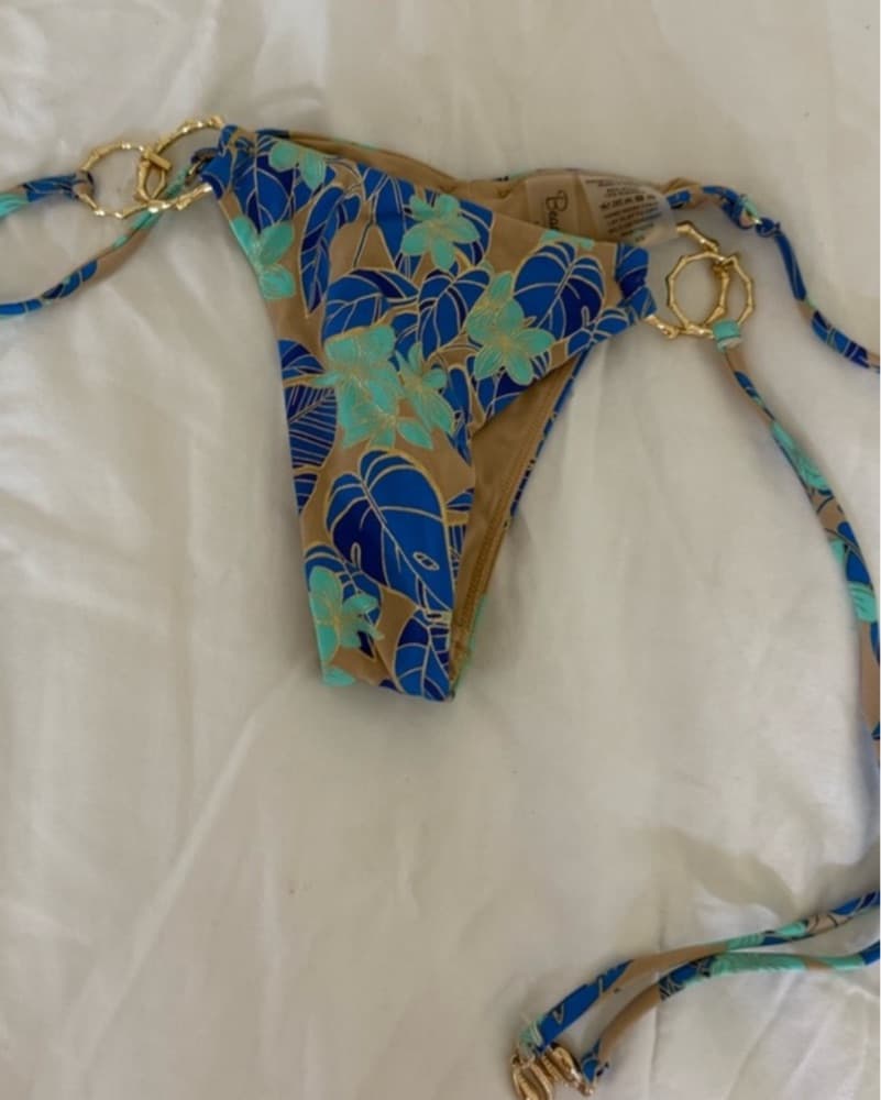 Beach Bunny Bikini Set Blue Jungle  - Image 4