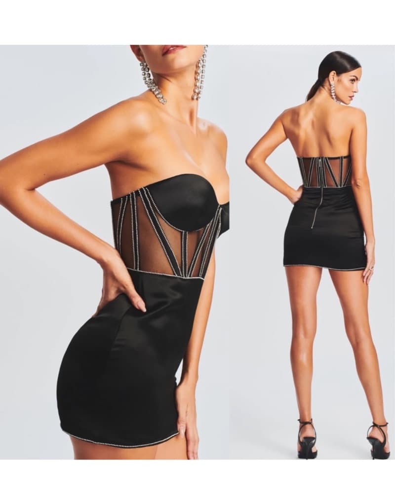 Retrofete Ludlow Mini Dress - Image 5