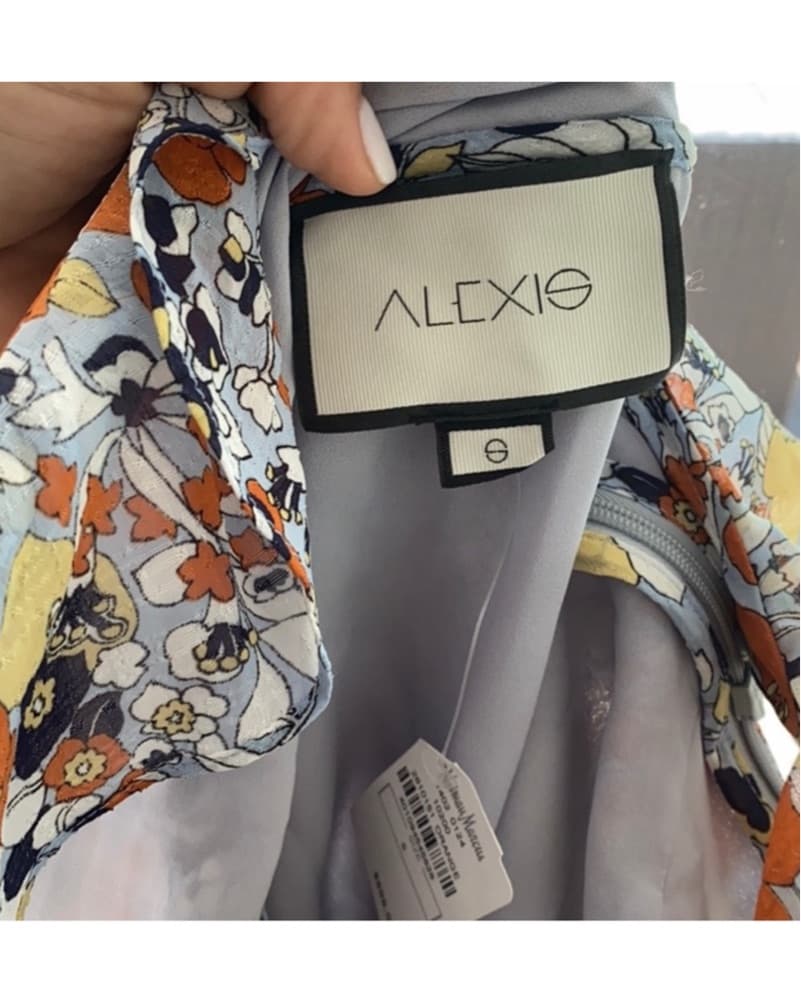 Alexis Floral Tiered Long Dress - Image 4