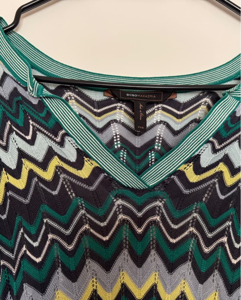 BCBG MAXAZRIA Silk Dress Size XXS - Image 2
