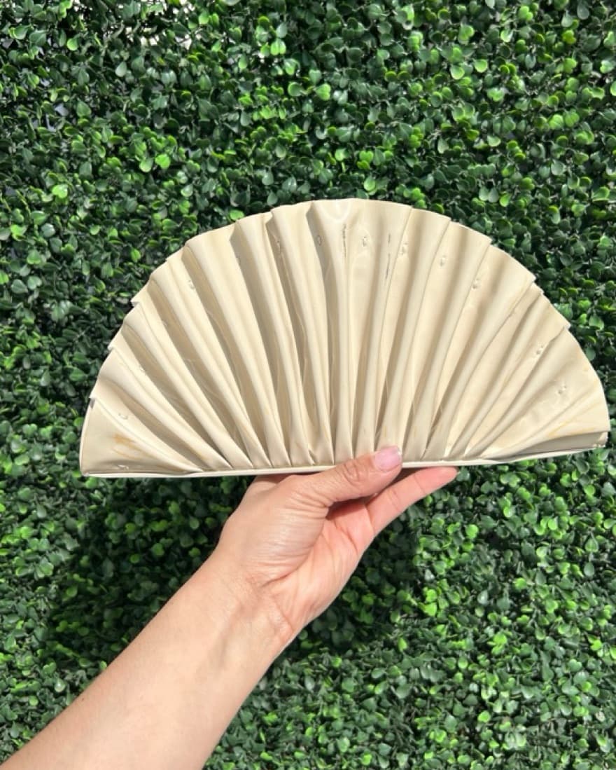 Cult Gaia Off White Nala Clutch - Image 4