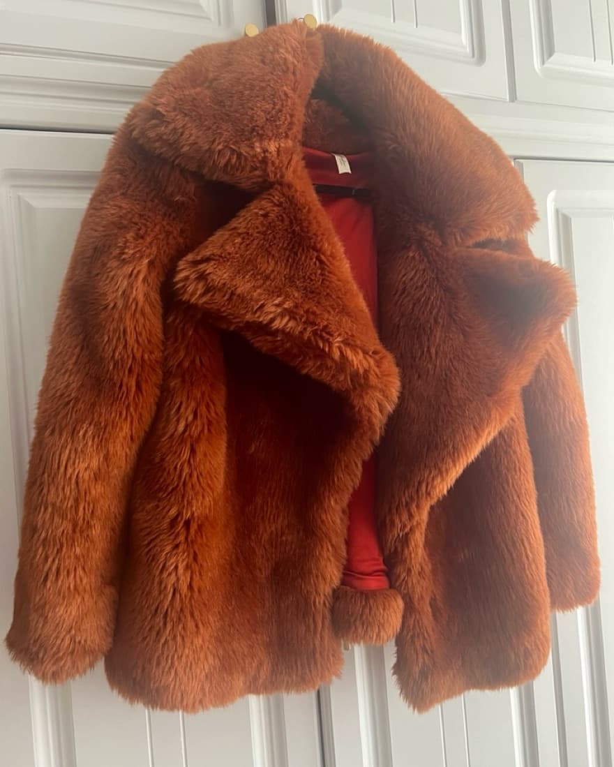 Faux Fur Coat (mob wife era 🍸) - Image 2