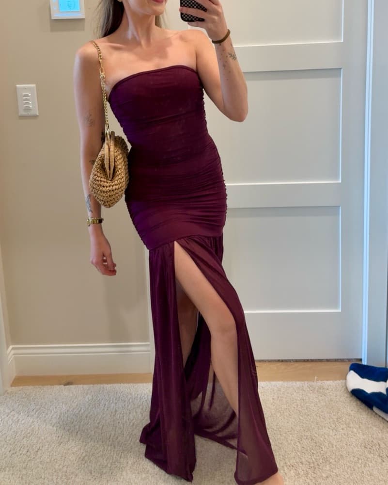 Peppermayo Mulberry Strapless Dress  - Image 1