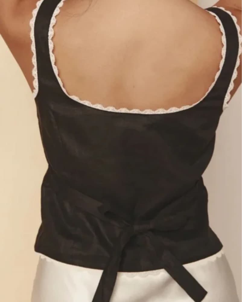 VRG GRL Black Linen Set - Image 5