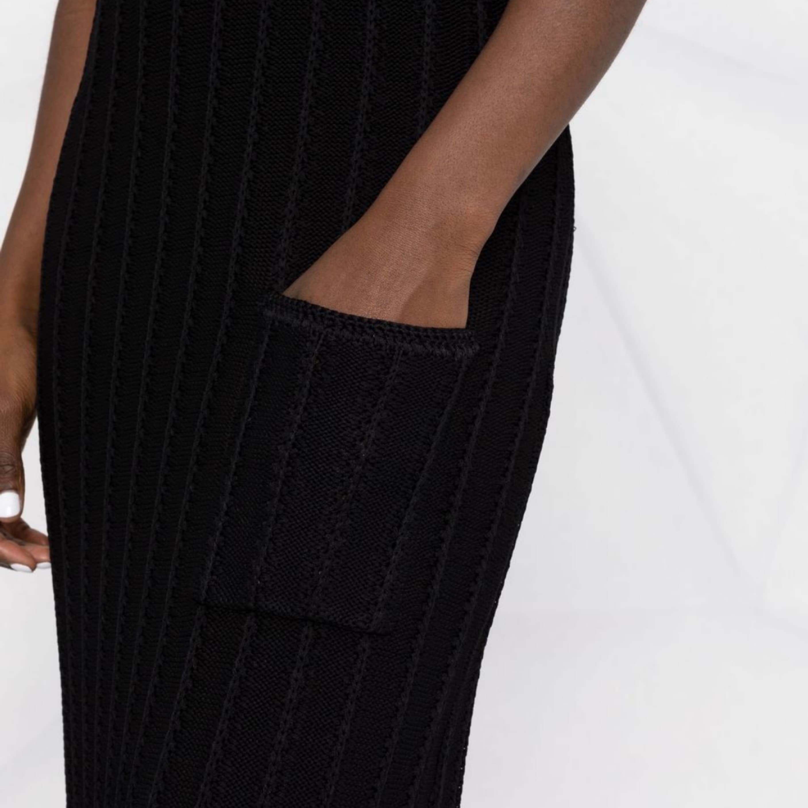 GANNI Knit Halter Dress - Image 4