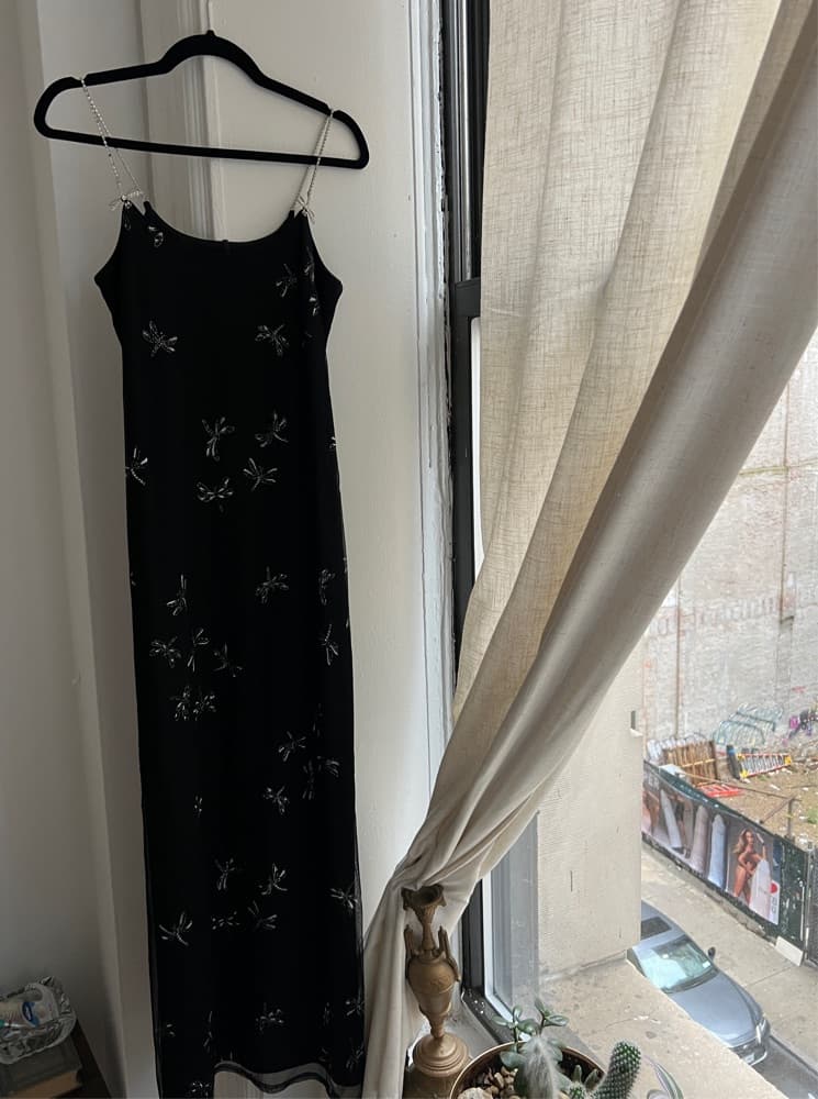 Vintage harlow nites Dress - Image 2