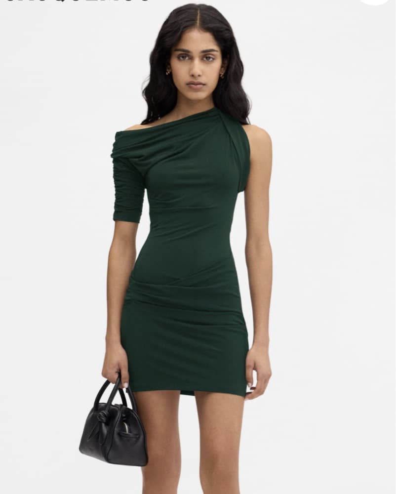 Jacquemus Green Mini Dress - Image 2