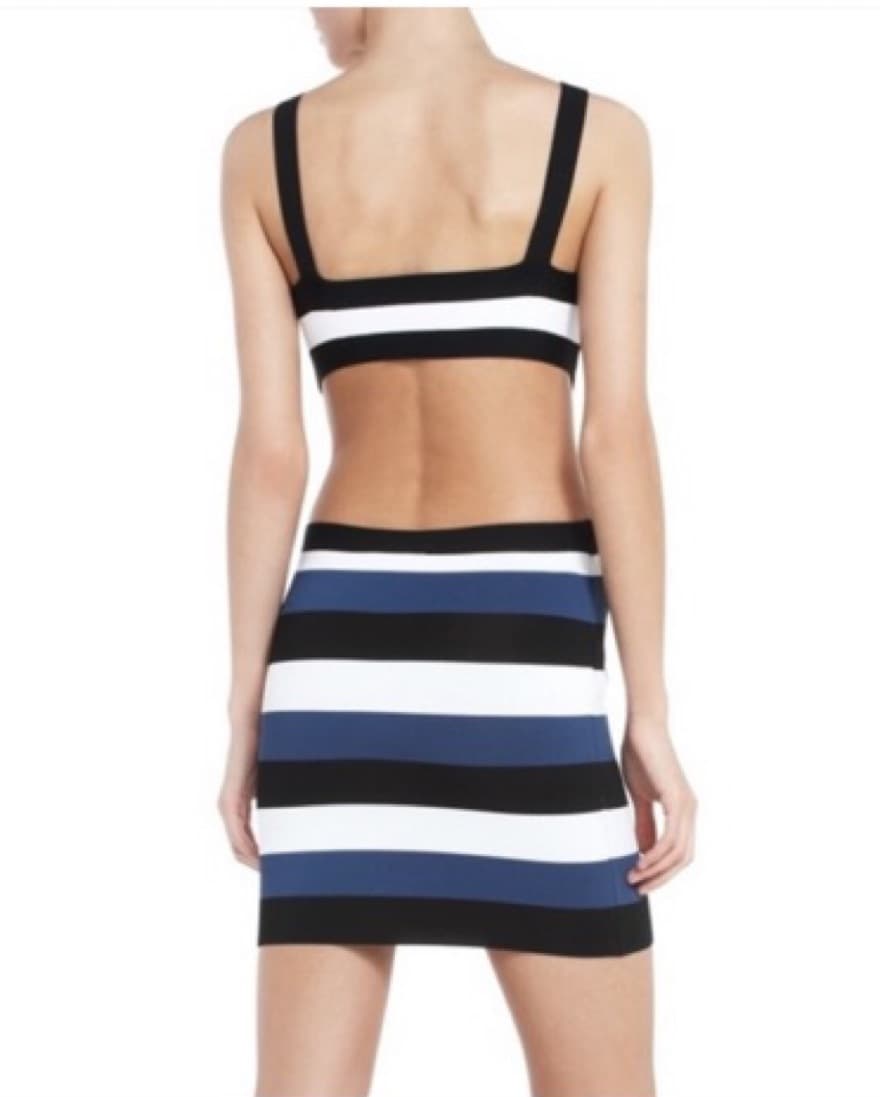 BCBGMaxazria Bandage Cut Out Dress - Image 4