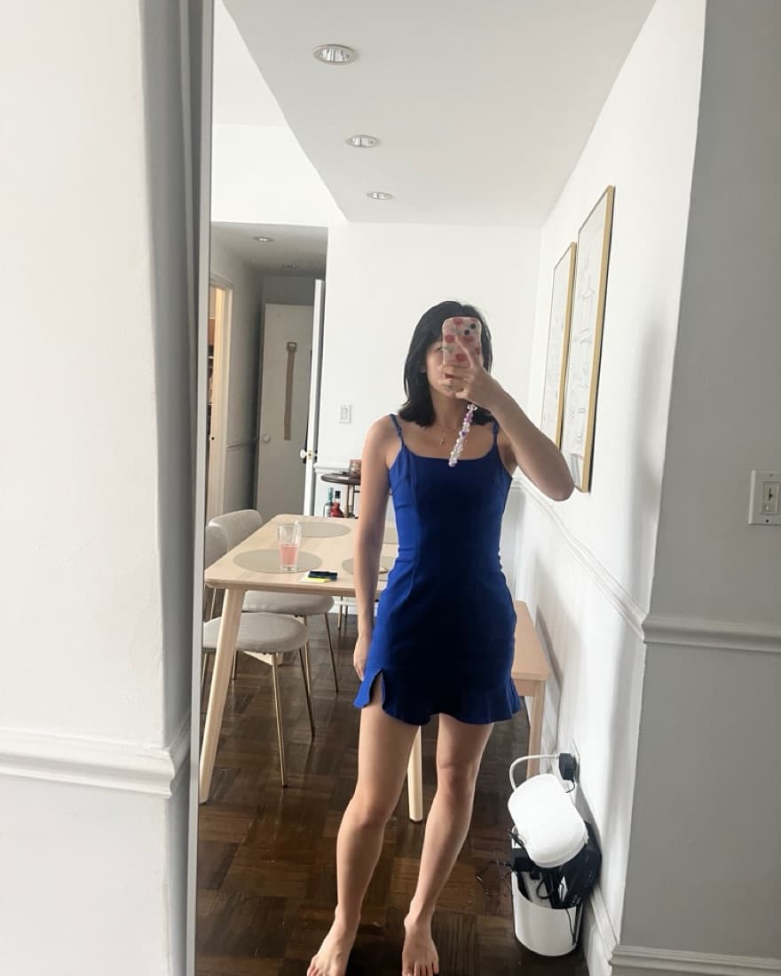 Revolve Superdown Royal Blue Mini Dress - Image 3
