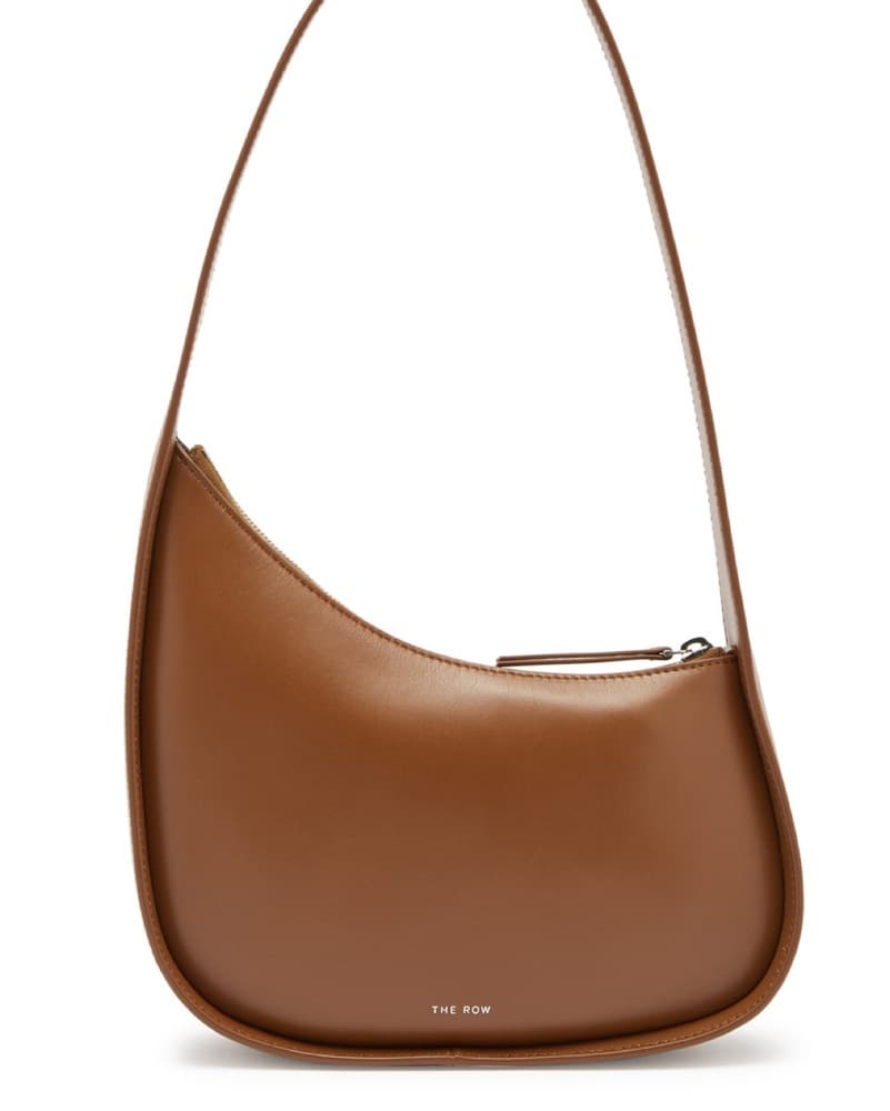 THE ROW Half Moon Bag Tan Brown - Image 1