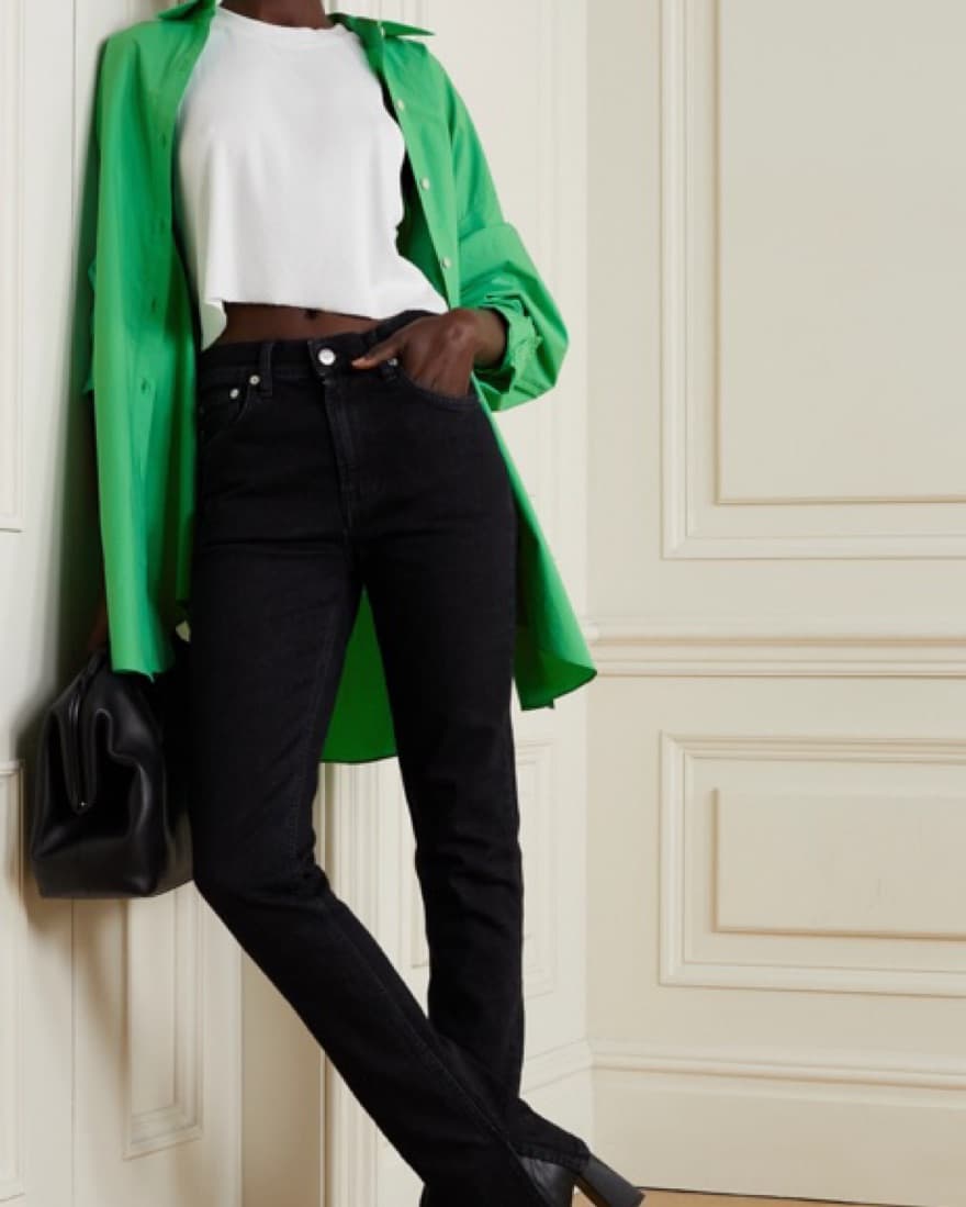 Frankie Shop Melody Oversized Shirt - Image 1