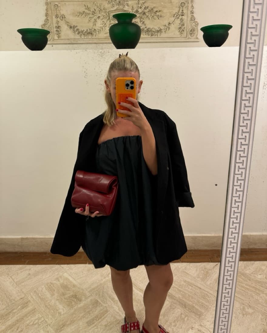 Lovers And Friends Black Bubble dress - Image 1