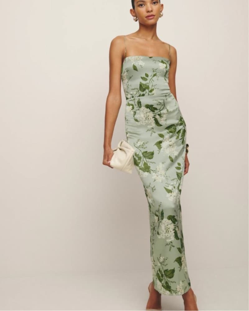 Reformation Frankie Silk Gown - Image 1