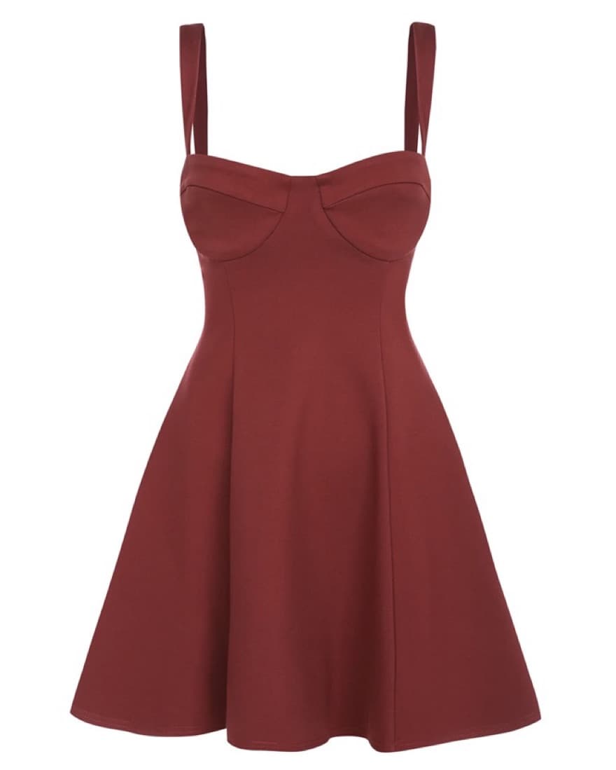Selkie Bordeaux Chateau Dress - Image 1