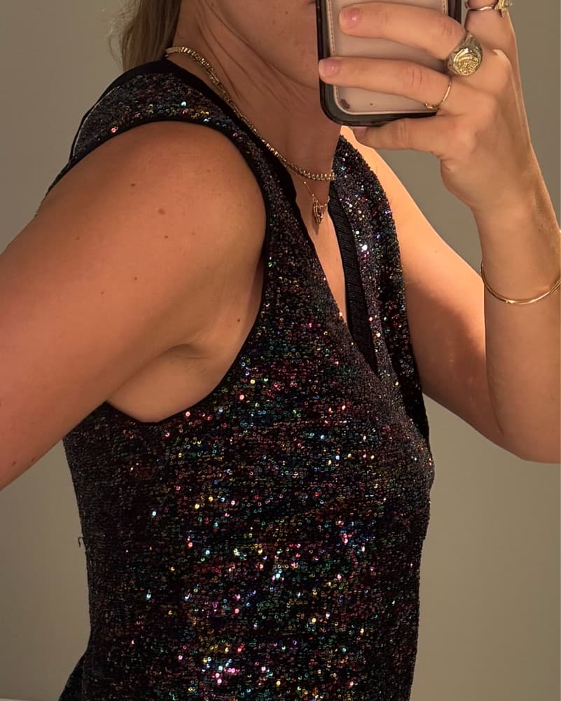 Missoni Rainbow Sequin Vest - Image 4
