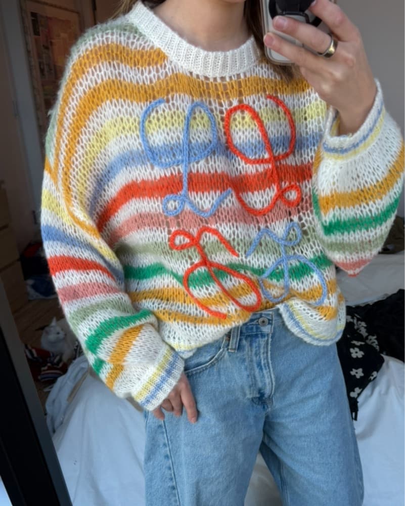Loewe Rainbow Sweater - Image 3