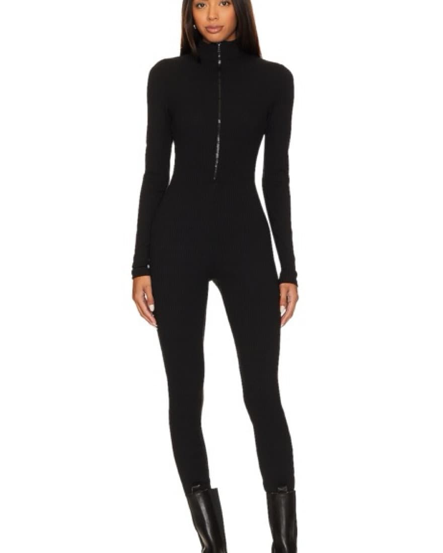 Black Knit Onesie Show Me Your Mumu - Image 2