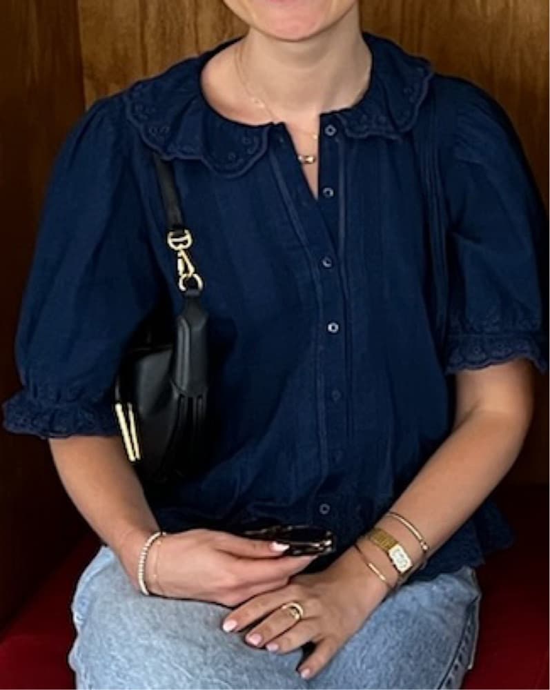 Gap × DÔEN Eyelet Shirt - Image 4