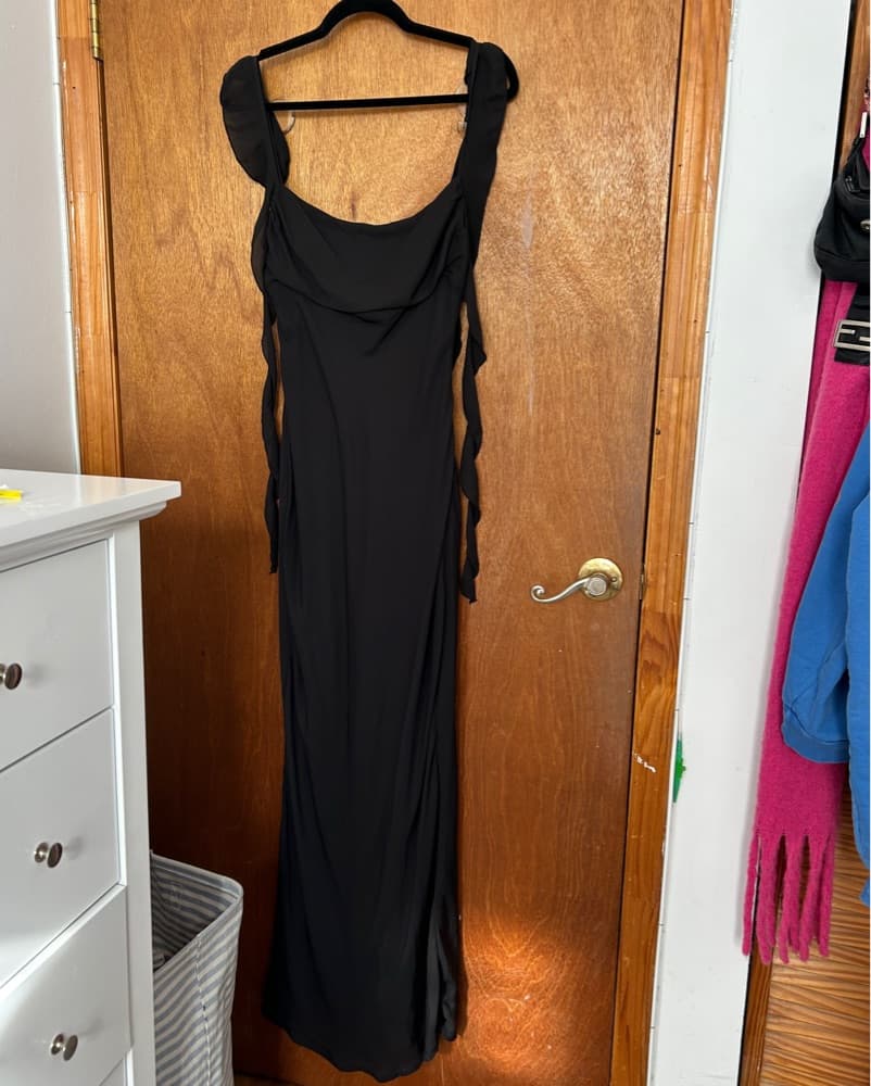 Black Princess Polly Lanai Maxi Dress - Image 4