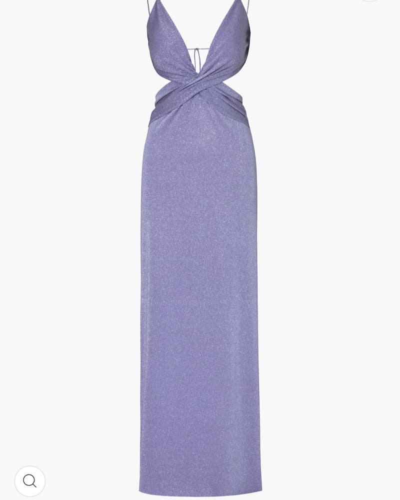 Sparkling Lilac Maxi Dress - Image 1
