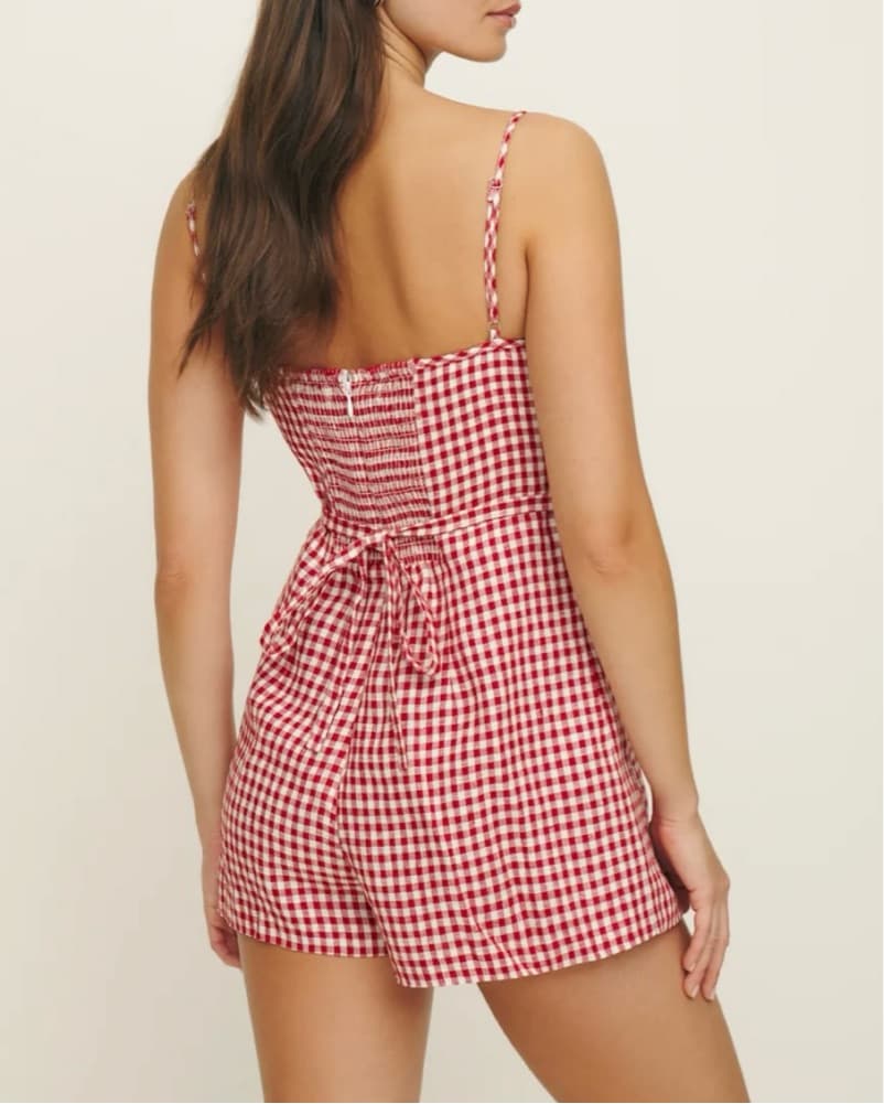 Reformation Linen Romper  - Image 4