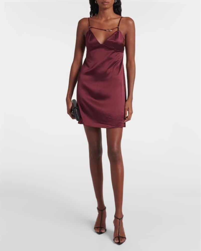 Nensi Dojaka X Calvin Klein Silk Dress - Image 2