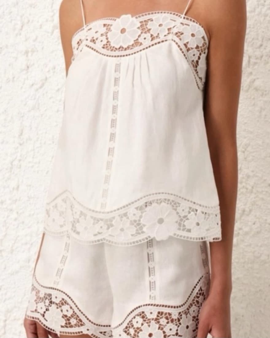 Zimmermann August Broderie Shorts - Image 2