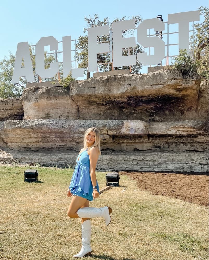 Halter Blue Romper - Image 1