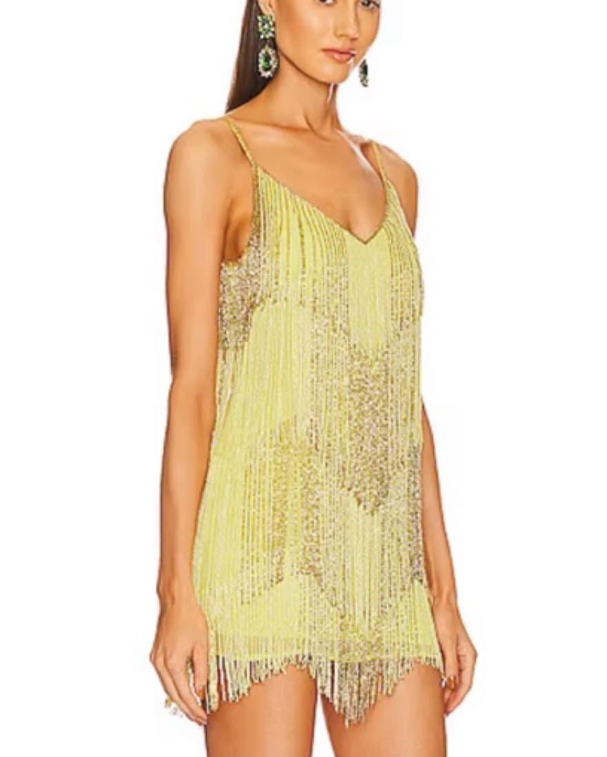 $700 Dundas Beaded Dress - Image 3