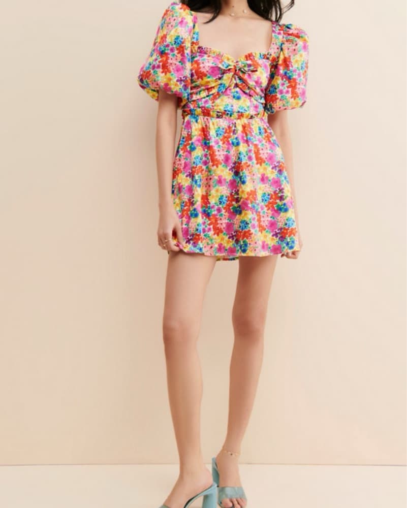 For Love And Lemons Merrill Puff Sleeve - Image 1
